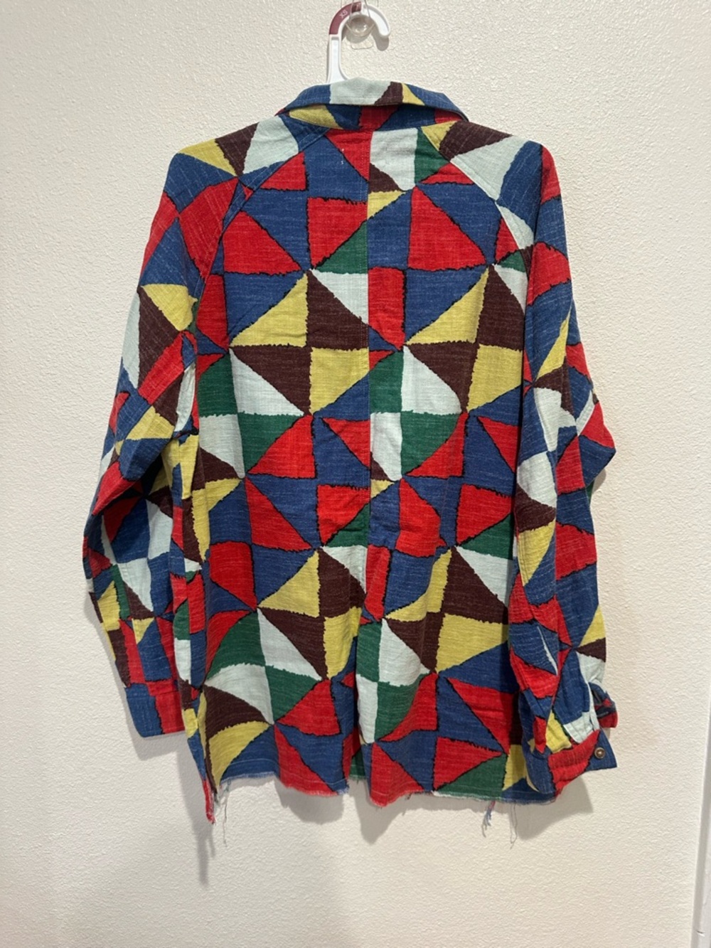 Gilded Intent Multicolor Geometric Top - Picture 9 of 10